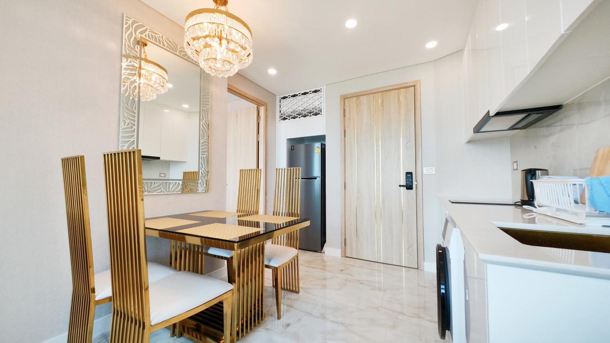 Ferienwohnung The Astra Sky River Jomtien Beach Exterior foto