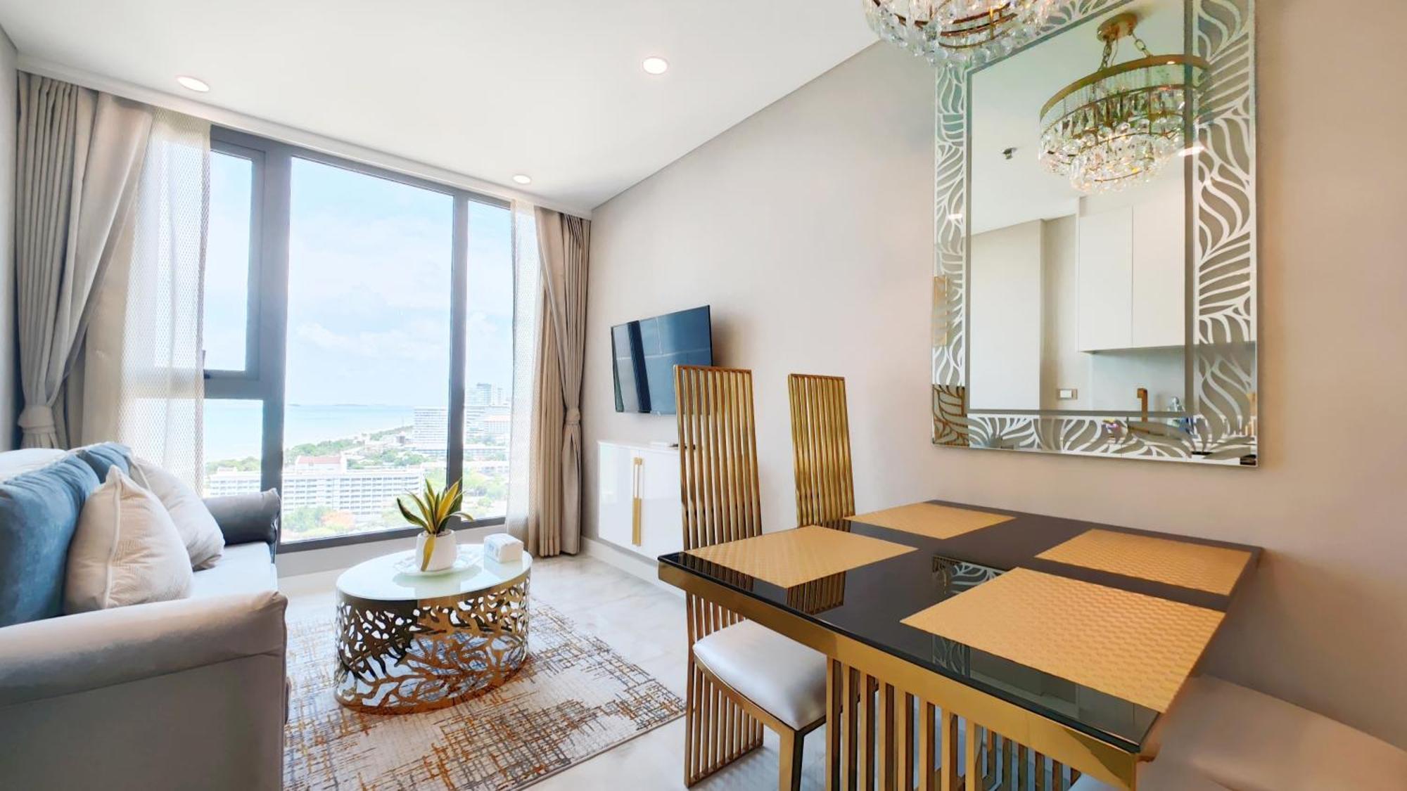 Ferienwohnung The Astra Sky River Jomtien Beach Exterior foto