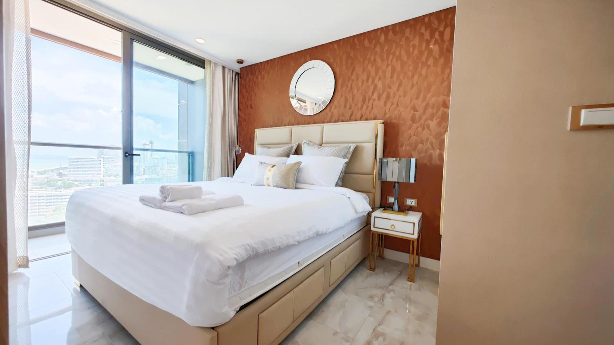 Ferienwohnung The Astra Sky River Jomtien Beach Zimmer foto